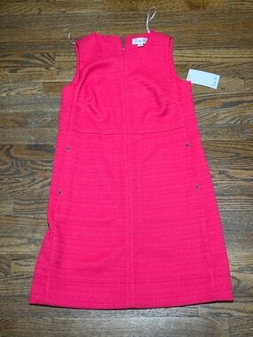 Harper Rose Hot Pink Sleeveless Mini Shift Dress